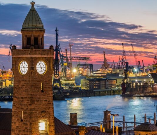 Розвиток телекомунікації міста Гамбург